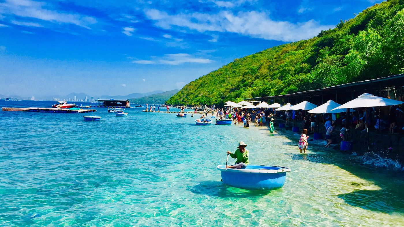 Nha Trang beach and islands